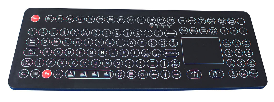 108 key Industrial Membrane Keyboard