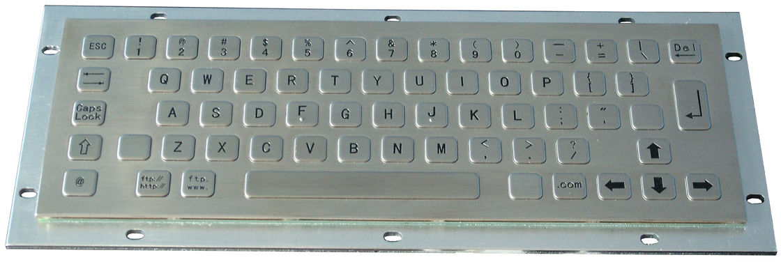 Stainless Steel Industrial Mini Keyboard for ticket vending machine with USB or PS/2 port