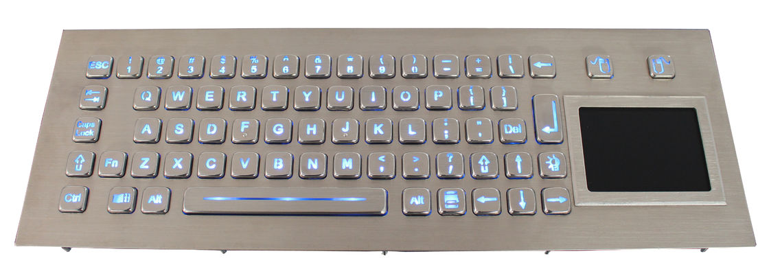 70 Keys Rugged Backlit USB Keyboard With Touchpad Kiosk Keyboard