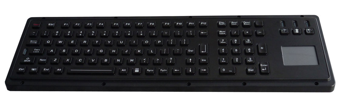 Illuminated USB	Industrial Keyboard With Touchpad