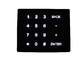 Durable 16 Keys Metal Numeric Keypad Backlit Brushed Stainless Steel