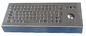 IP66 84 Keys Desktop Silver Industrial Metal Keybaord For Outdoor