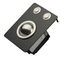 Mini Compact Industrial Black Metal Trackball with 2 Robust mouse Buttons