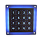 16 Keys Matrix Interface Metal Keypad Backlit SS Rugged Numeric Keypad For Kiosk