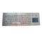 Ip67 Wired Illuminated Steel Keyboard Vandal Proof Waterproof Touchpad Industrial