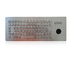 Metal Wired Backlit Keyboard Vandal Proof  With Hula Pointer Mouse