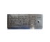 Wall Mounted Industrial Metal Keyboard IP68 Stainless Steel With Optical Trackball