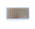 Alphanumeric 40 Buttons Stainless Steel Keypad Dot Matrix Backlit Panel Mount Atm Pin Keypad