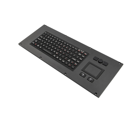 91 Keys 30mA Silicone Industrial Keyboard USB FCC With Touchpad Backlight Keyboard