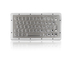 Compact IP65 Stainless Steel Computer Keyboard For Industrial Access Control Panel Mount