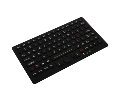 Military Level EMC Keyboard Stainless Steel Back Plate Rubber Backlight