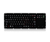 Backlight EMC Keyboard Military Level Silicone Rubber Keyboard 88 Keys USB Interface