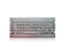 IP65 Dynamic Vandal Proof Industrial Stainless Steel Keyboard MINI 64 Keys