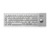 81 Keys Kiosk Metal Keyboard With Trackball Rugged Industrial Keyboard