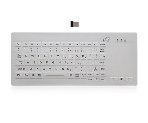 Silicone Industrial Backlit Keyboard Washable Desktop Medical 2.4G Wirelrss Keyboard