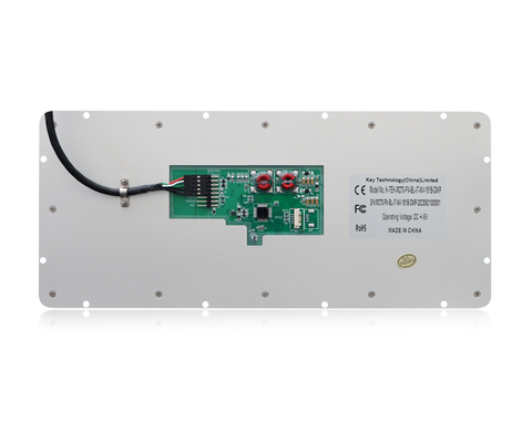 Durable Embedded Military EMC Keyboard With Polymer Keys
