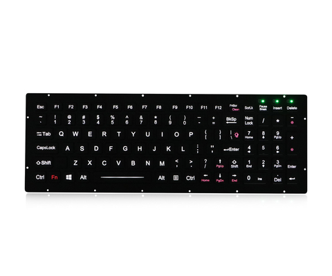 Military Grade 101 Key Waterproof EMC Keyboard With Backlit Marine