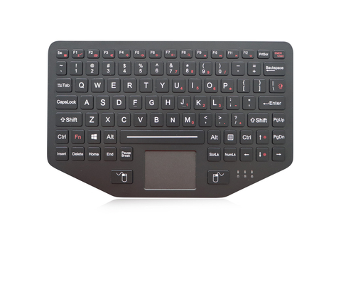 Emc 91 Key Rugged Keyboards Military Waterproof With Pcb Chocolate