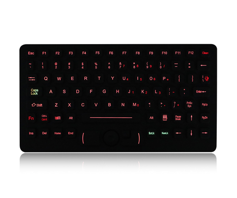 EMC 90 Keys IP65 Military Keyboard With Force Sensing Resistor
