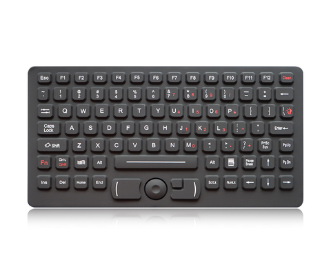 EMC 90 Keys IP65 Military Keyboard With Force Sensing Resistor
