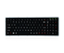 101 Keys Compact Chiclet Keyboard IP65 Dynamic Waterproof Rugged