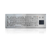 Metal Stainless Steel Industrial Keyboard With Touchpad For Kiosk