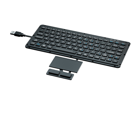 Durable Embedded Silicone Keyboard Built In PCB Salt-Mist Resistant