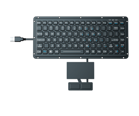 Durable Embedded Silicone Keyboard Built In PCB Salt-Mist Resistant