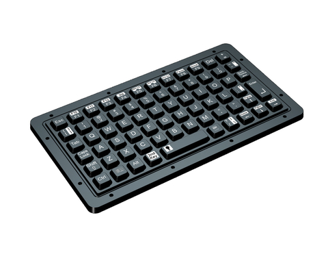 Embedded Rugged Military Silicone Rubber Keyboard 69 Keys USB Backlit Keyboard