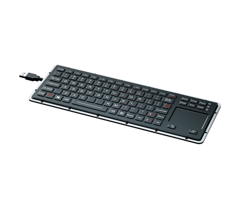 104 Keys Layout Backlit USB Keyboard EMC Keyboard With ABS Keycap
