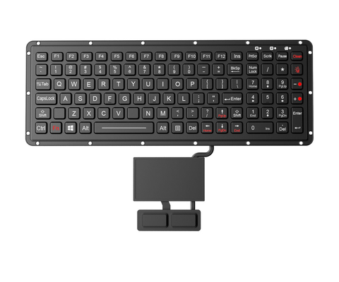 102 Keys EMC Keyboard, Waterproof Dustproof Military Keyboard