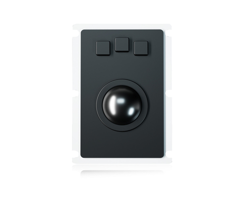 IP65 Dynamic Vandal Proof Mechanical Trackball With PC Mouse Buttons