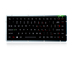 IP65 Rugged Chiclet Keyboard With Polymer Keys, Military Level Backlight Keyboard