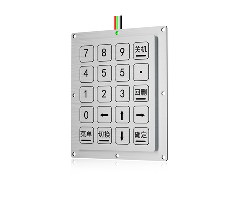 20 Keys Metal Keypad With Durable Construction And Waterproof Design