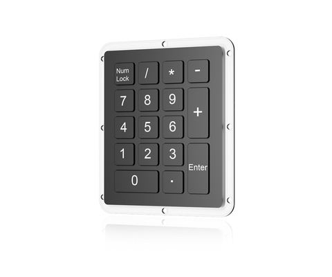 17 Keys Waterproof Industrial Keypad Durable Numeric Keypad With Backlight