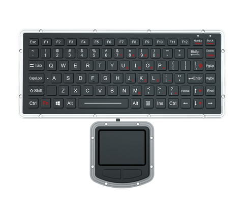 Double EMC Chiclet Keyboard With Touchpad Ultra-Thin Design marine keyboard