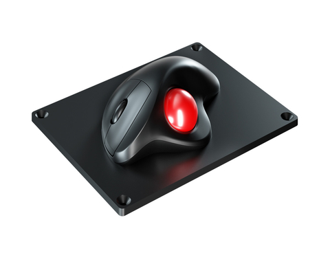 Rugged Ergonomic Trackball Mouse 34mm Military Optical Trackball Module