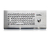 IP65 Rugged Industrial Metal Keyboard Wall Mount Kiosk Keyboard With Trackball