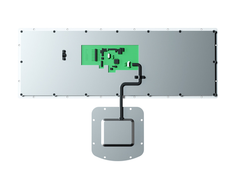 Ultra Thin Ruggedized Keyboard With Sealed Touchpad And Military Grade PCB