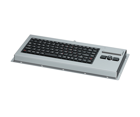 89 Keys Military Keyboard IP67 Dynamic Sealed And Durable Embedded Silicone Rubber Keyboard