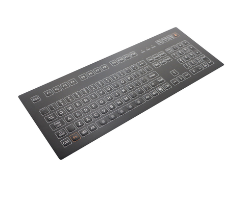 Chemical And Liquid Resistant Industrial Membrane Keyboard With Anti-Microbial Surface
