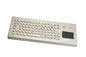 IP68 Rugged Industrial Metal Keyboard With Scroll Function Sealed Touchpad