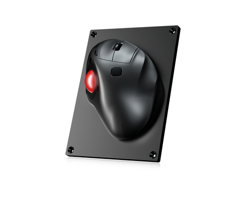 IPX6 Military Grade Ergonomic Trackball Mouse With 3 Buttons 34mm Optical Trackball Module