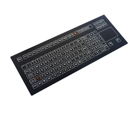 108 Keys IP65 Membrane Keyboard Manufacturer With OMRON Key Technology Chemical And Liquid Resistant