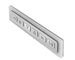 6 Keys Industrial Metal Keypad Stainless Steel Material 160.0mm X 30.0mm Dimensions