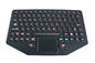 Rubber Material Silicone Industrial Keyboard , Panel Mount Keyboard OEM Available