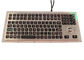 Backlit Industrial Ruggedized Keyboard IP67 116 Keys With Numeric Keypad