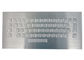Ultra Thin Industrial Computer Keyboard 56 Keys IP68 Desktop Stainless Steel Washable