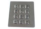 Rugged Backlit 12 Keys Koisk Metal Keypad Dot Matrix Interface For Access Control System