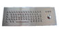 USB PS2 Industrial Keyboard With Trackball Desktop Rugged Keyboard IP65 Stainless Steel